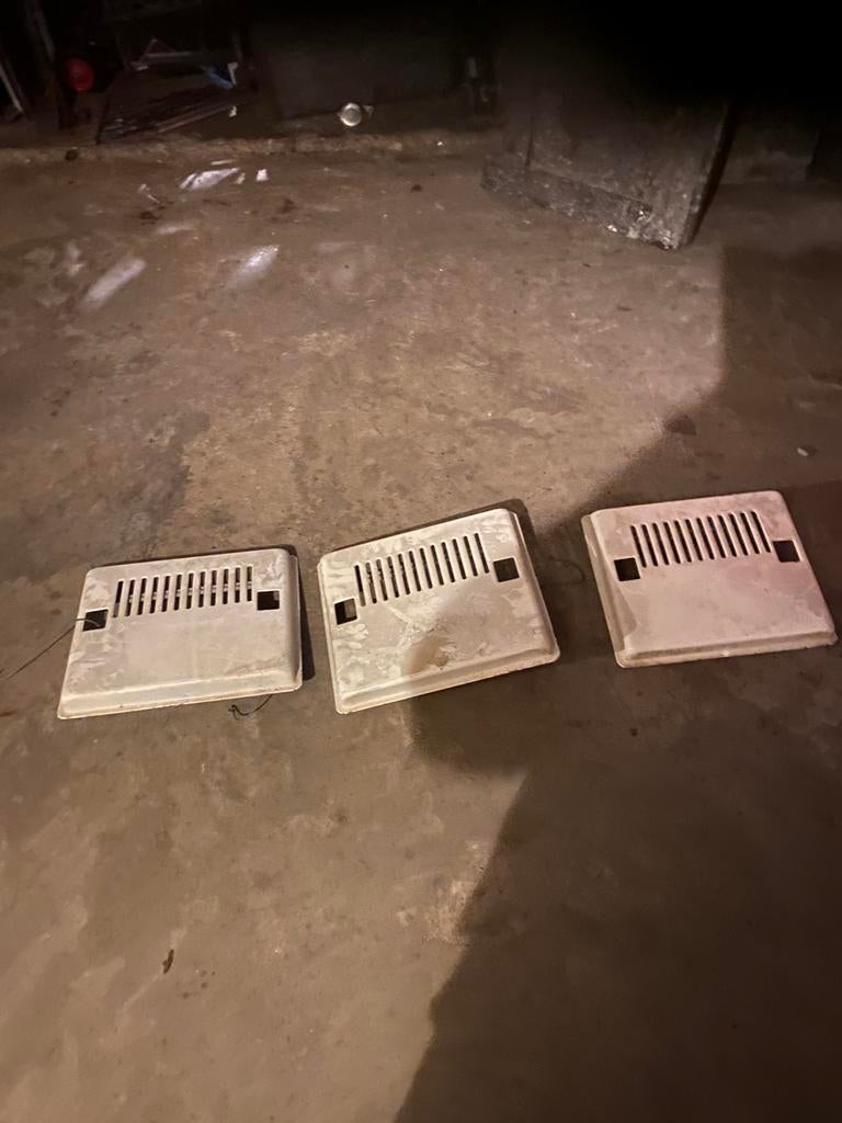 3x vintage luchtbevochtiger, Ophalen of Verzenden, Gebruikt, Radiator