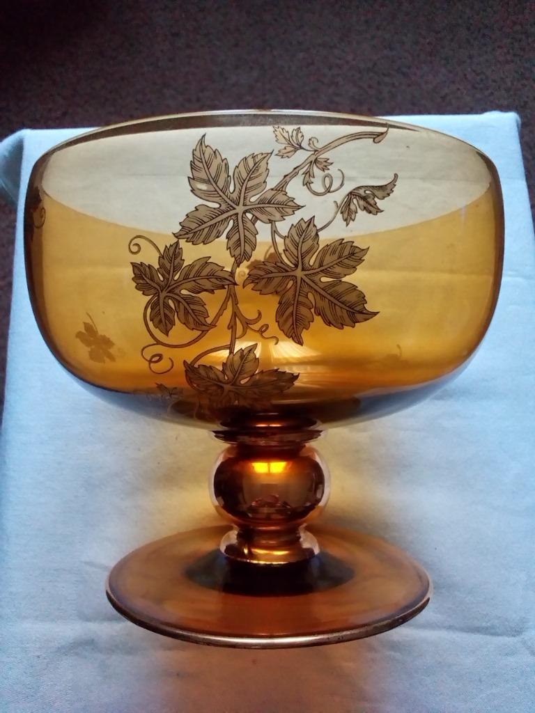 Jar - gekleurde glazen vaas, Ophalen of Verzenden