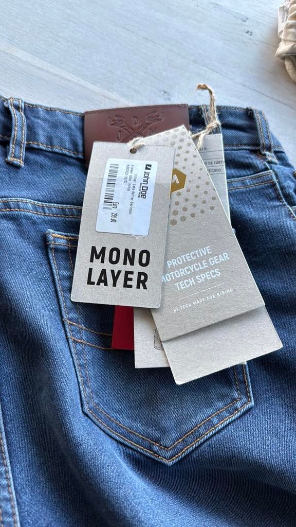 Motorjeans John Doe, Motoren, Kleding | Motorkleding, Ophalen, Nieuw met kaartje, Heren, Broek | textiel