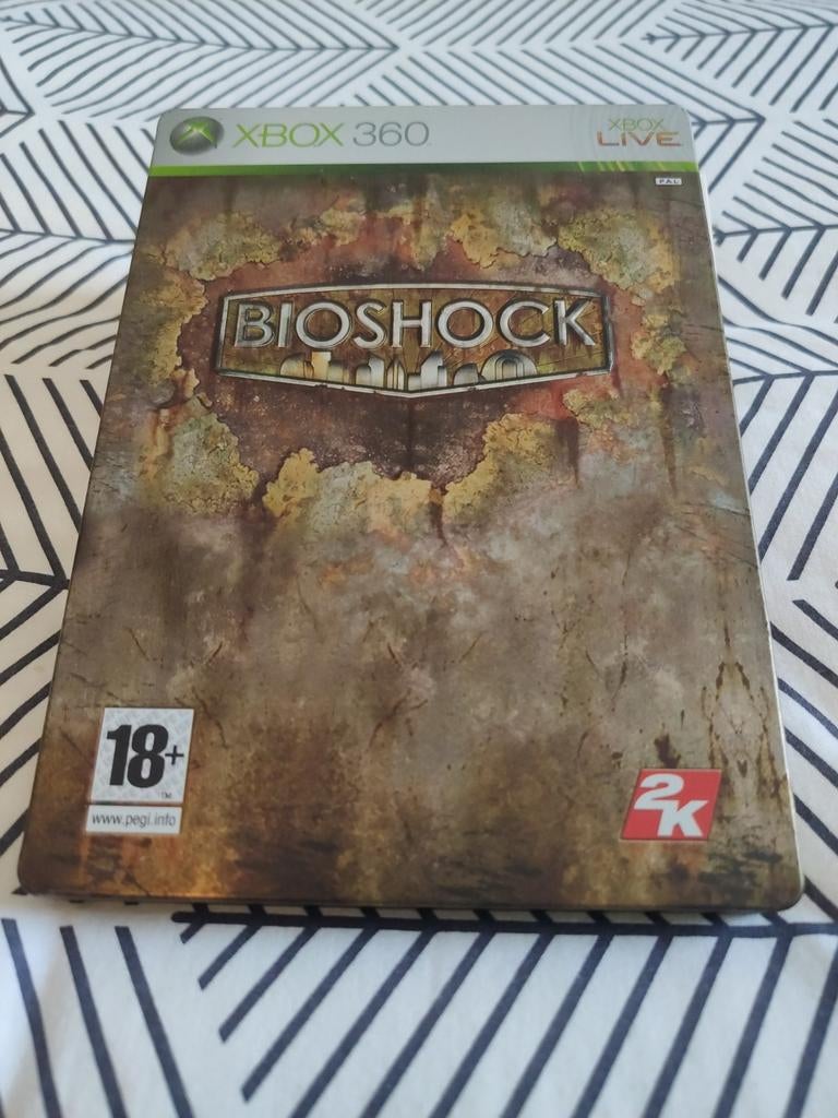 BioShock limited edition steelbook.xbox,Xbox seriesx,Xbox360, Games en Spelcomputers, Ophalen of Verzenden, Zo goed als nieuw