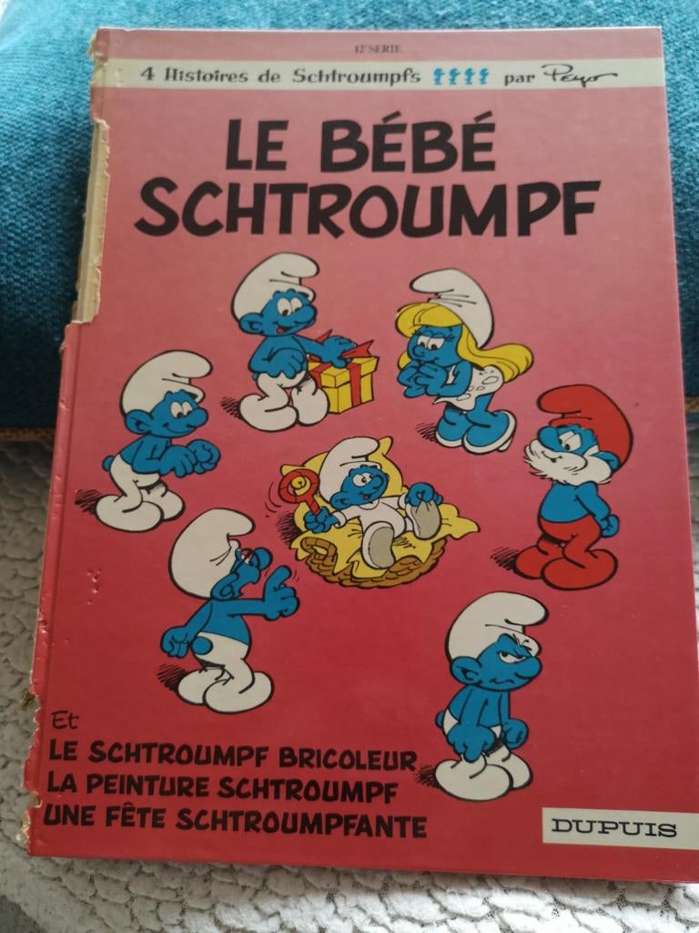 Les Schtroumpfs - Le bébé Schtroumpf n°12, Livres, Une BD, Enlèvement, Utilisé, Peyo