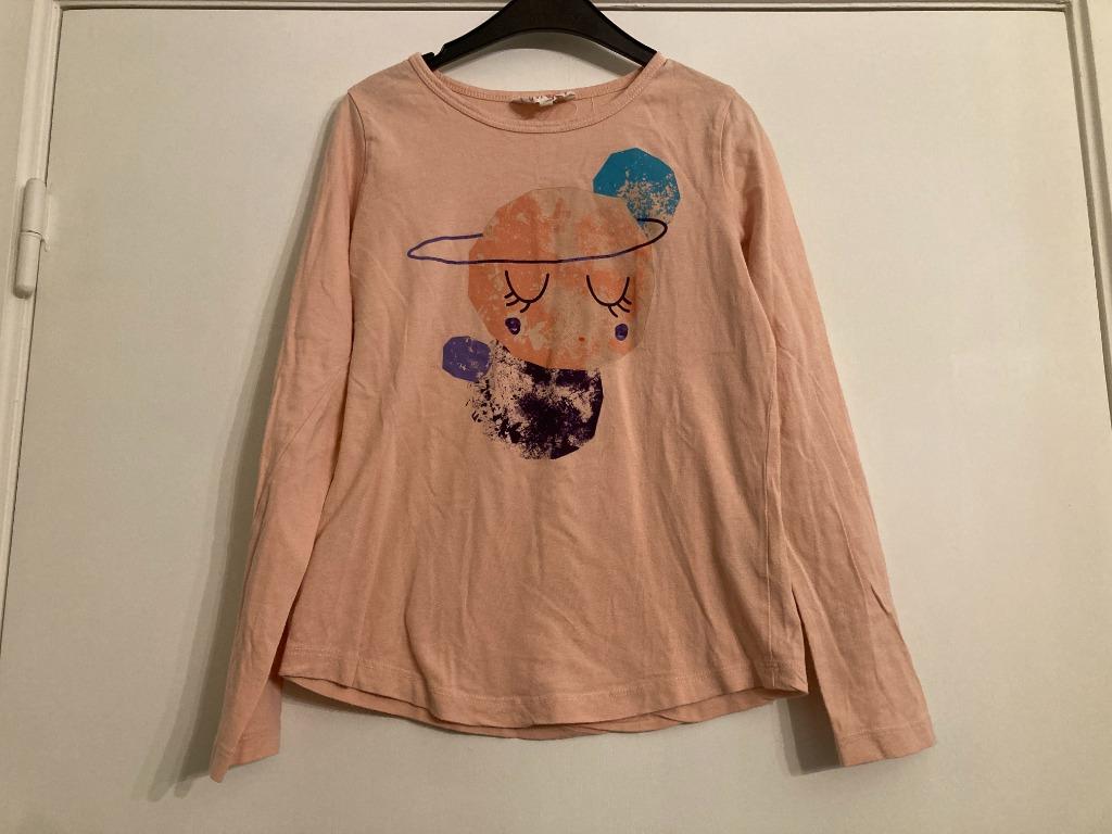 Licht roze longsleeve - Limon - 10 jaar, Kinderen en Baby's, Gebruikt, Meisje, Ophalen of Verzenden, Shirt of Longsleeve