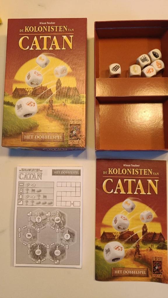 Kolonisten van Catan dobbelspel, Hobby en Vrije tijd, Ophalen, Nieuw