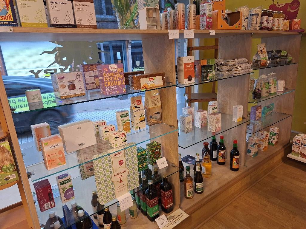 Etalage vitrine kast, Antiek en Kunst, Antiek | Meubels | Kasten, Ophalen