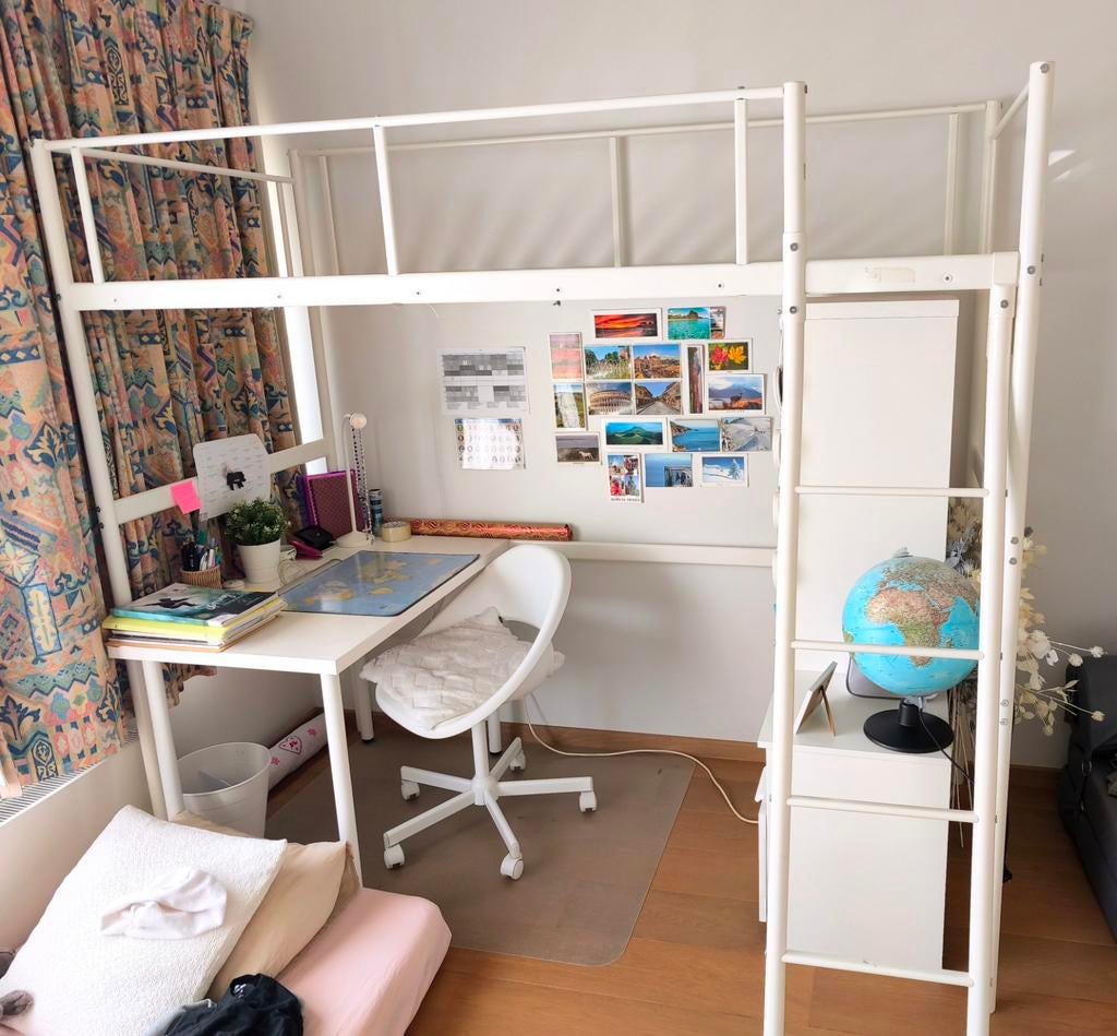 Lit Ikea en métal blanc, Enfants & Bébés, Enlèvement