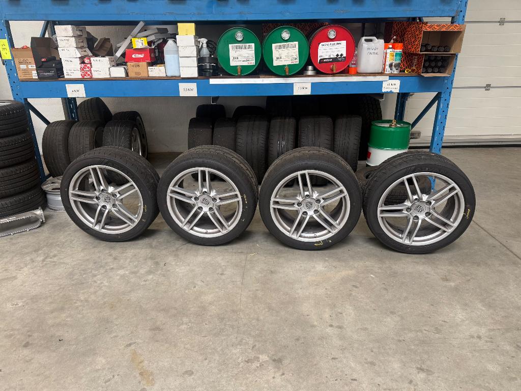 Roues Porsche 991 Trackday, Autos : Pièces & Accessoires, Pneus & Jantes, Pneus et Jantes, 295 mm, Véhicule de tourisme, Pneus été