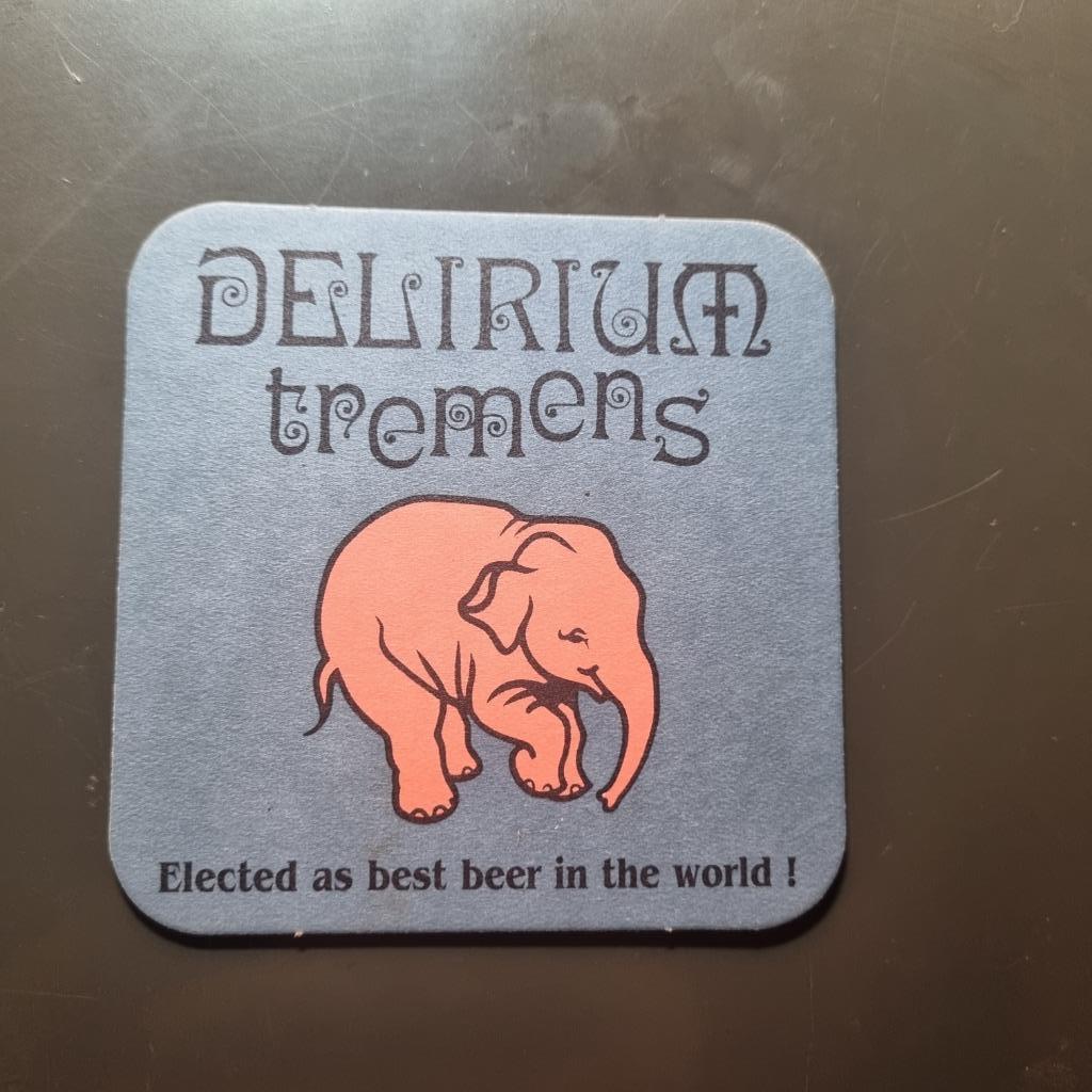 Sous Bock Delirium Tremens, Enlèvement ou Envoi, Utilisé, Sous-bock, Autres marques