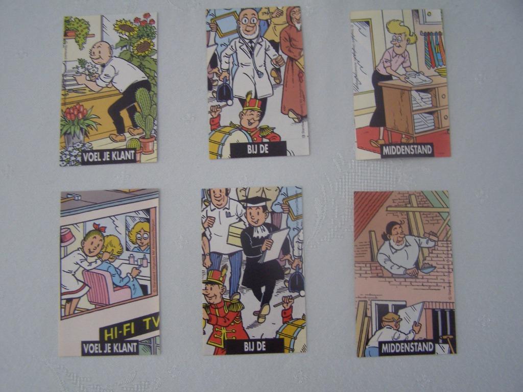 Autocollant Suske & Wiske “Voel je klant bij de middenstand”, Enlèvement ou Envoi, Bob et Bobette, Neuf, Image, Affiche ou Autocollant