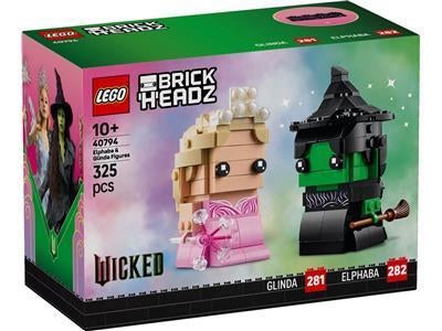 40794 LEGO BrickHeadz Wicked Elphaba & Glinda, Ophalen of Verzenden, Nieuw, Complete set, Lego