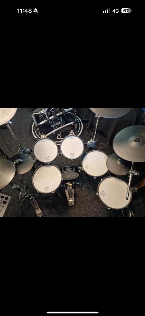 Roland TD20 drum ZONDER Module., Enlèvement, Comme neuf, Roland, Électronique