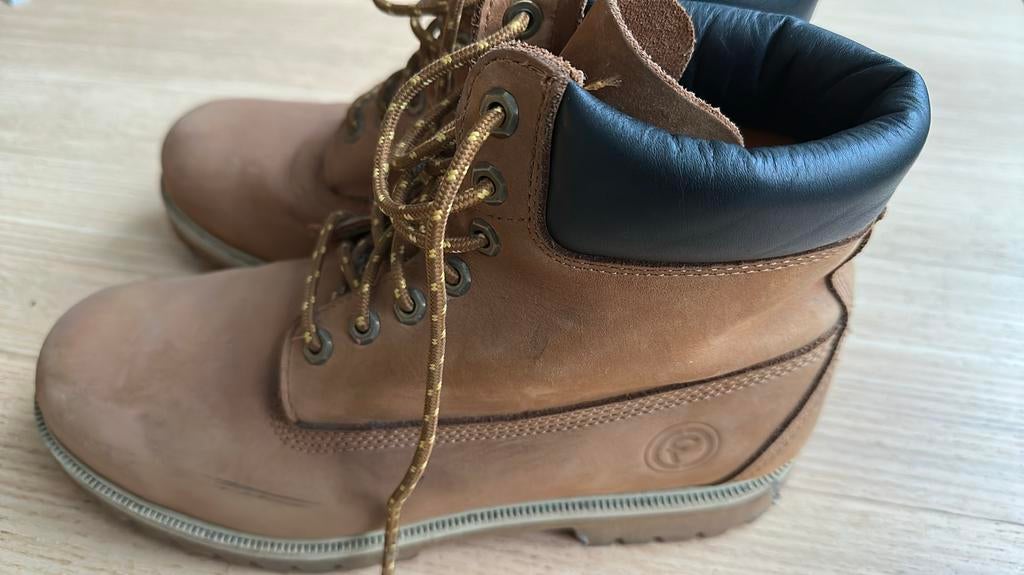 Boots, maat 45, in zeer goede staat, Bruin, Overige typen, Ophalen of Verzenden, Gedragen