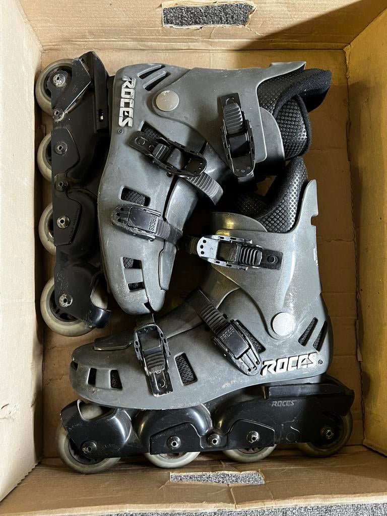 Patins à roulettes en ligne ROCES, Sport en Fitness, Skeelers, Verstelbaar, Zo goed als nieuw, Inline skates 4 wielen, Heren