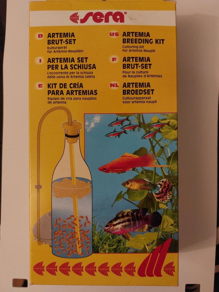 Artemia Brut set Sera - Nooit gebruikt, Dieren en Toebehoren, Ophalen of Verzenden, Nieuw, Overige typen