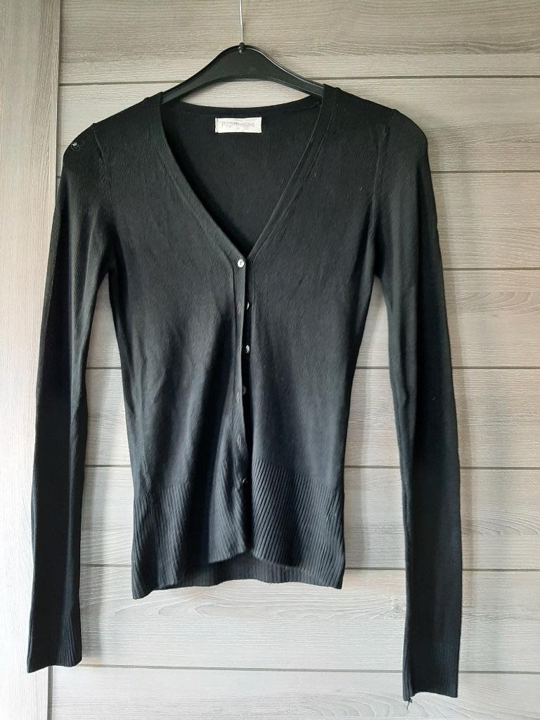 Zwarte gilet maat S, Zwart, Papillonne, Ophalen of Verzenden, Zo goed als nieuw