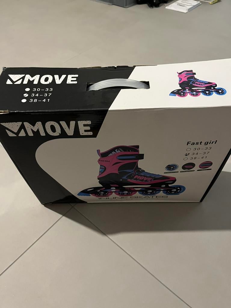 Inline skates Move, Sport en Fitness, Ophalen, Zo goed als nieuw