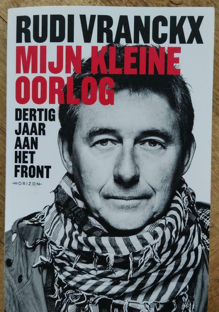 Rudi Vranckx MIJN KLEINE OORLOG, Ophalen of Verzenden, Zo goed als nieuw
