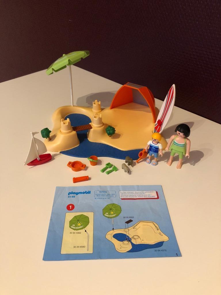 Plage Playmobil, Ophalen of Verzenden, Gebruikt