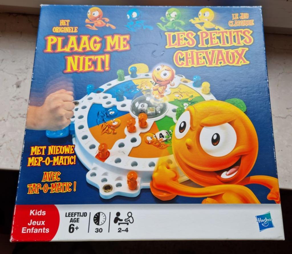 Plaag me niet, Hobby en Vrije tijd, Een of twee spelers, Ophalen, Gebruikt