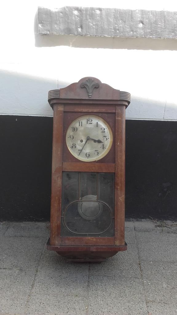 antieke houten klokken, Antiek en Kunst, Ophalen