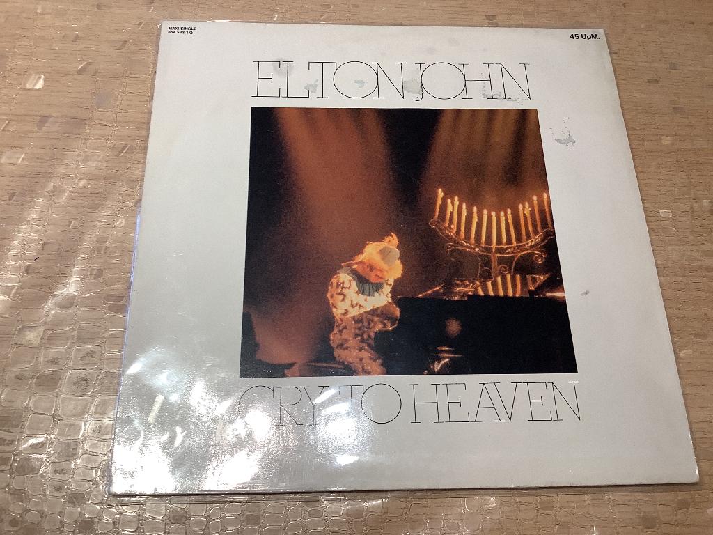 Maxi 45 tours vinyles de Elton John, CD & DVD, Enlèvement, Utilisé, 12 pouces