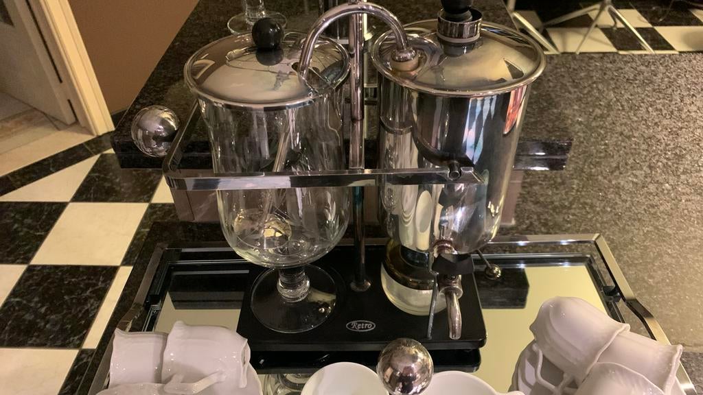 Retro koffeemaker, Ophalen, Gebruikt, Overige materialen, Overige typen