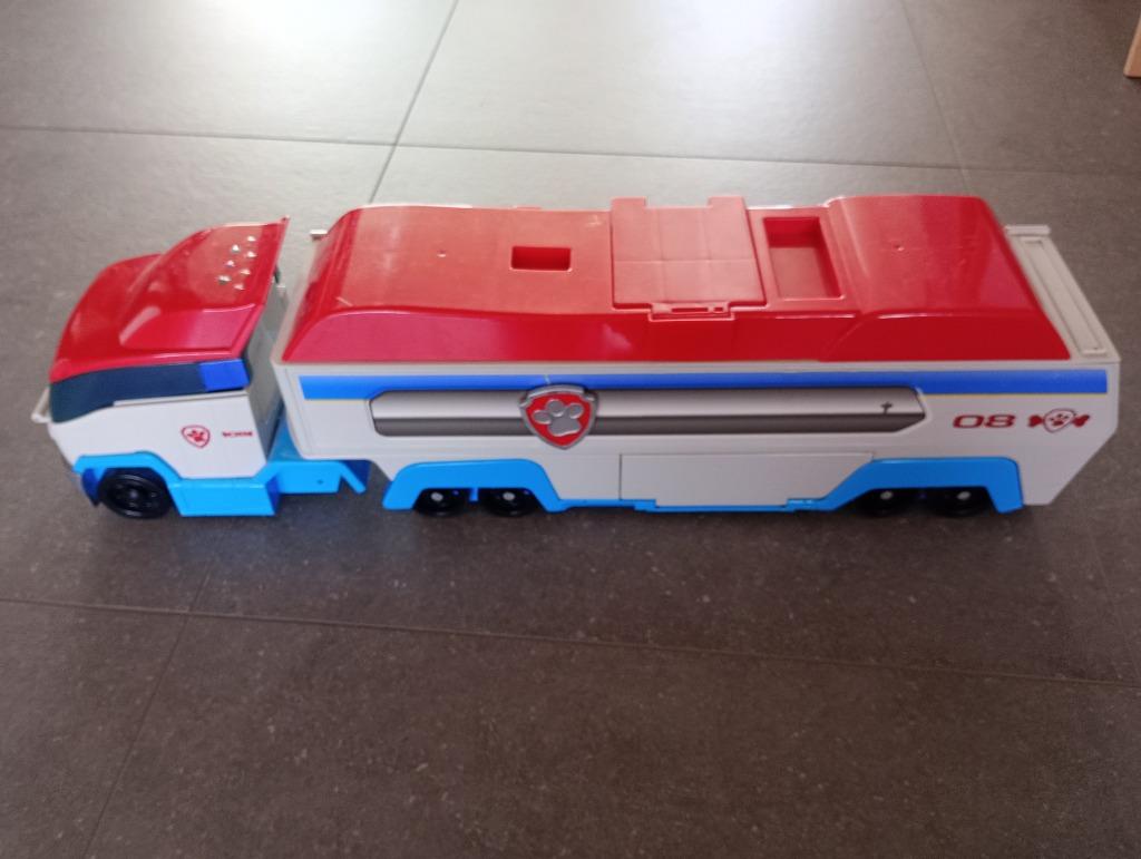 Paw patrol bus, Ophalen, Gebruikt