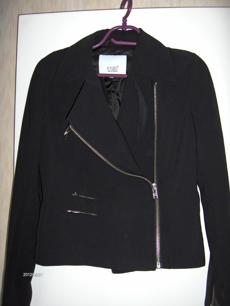 vintage zwart vestje Kyuso, Ophalen of Verzenden, Gedragen, Maat 38/40 (M), Zwart