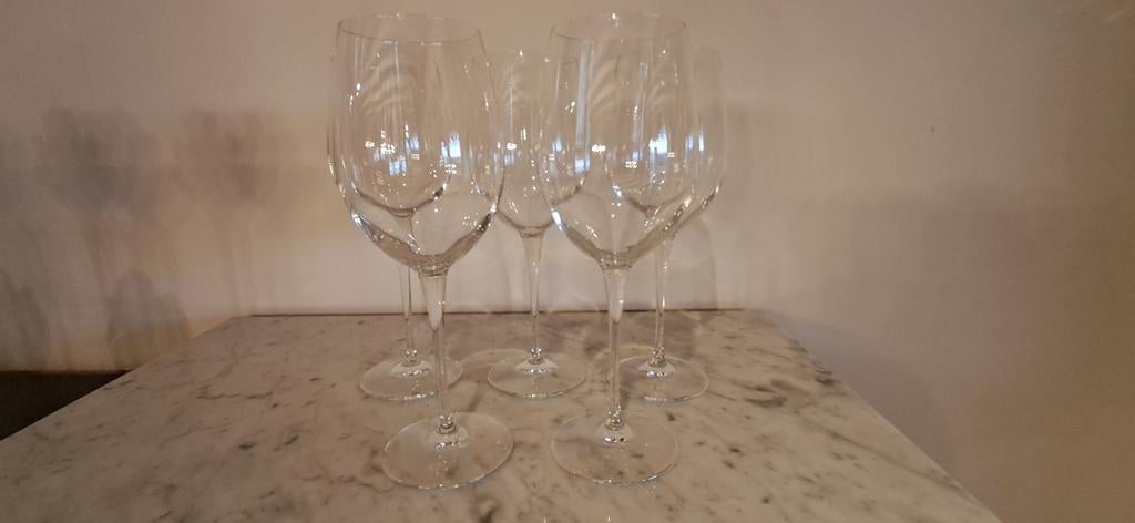 5 waterglazen, Verzamelen, Ophalen of Verzenden, Zo goed als nieuw
