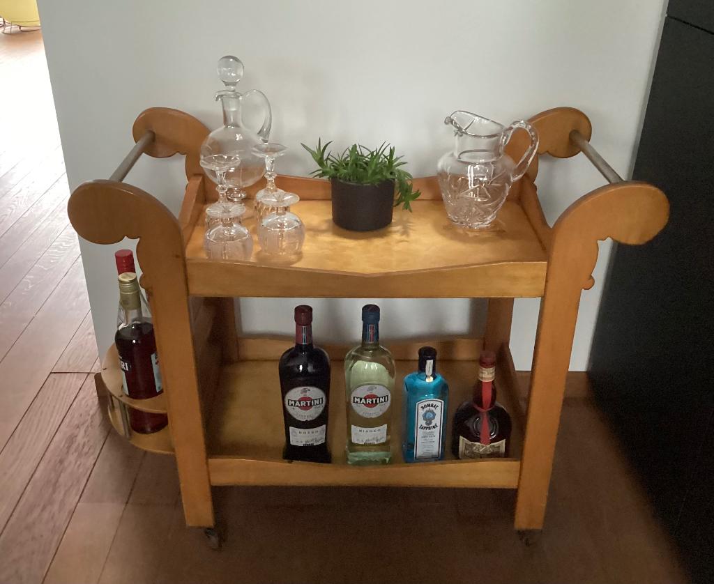 Vintage barmeubel, Ophalen, Gebruikt