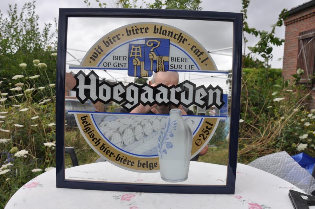 miroir publicitaire neuf Hoegaarden, Enlèvement ou Envoi, Neuf, Panneau, Plaque ou Plaquette publicitaire, Autres marques