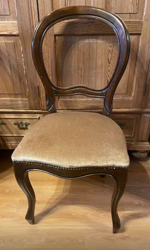 Antieke biedermeier stoelen Louis Philippe queen ann, Antiek en Kunst, Ophalen