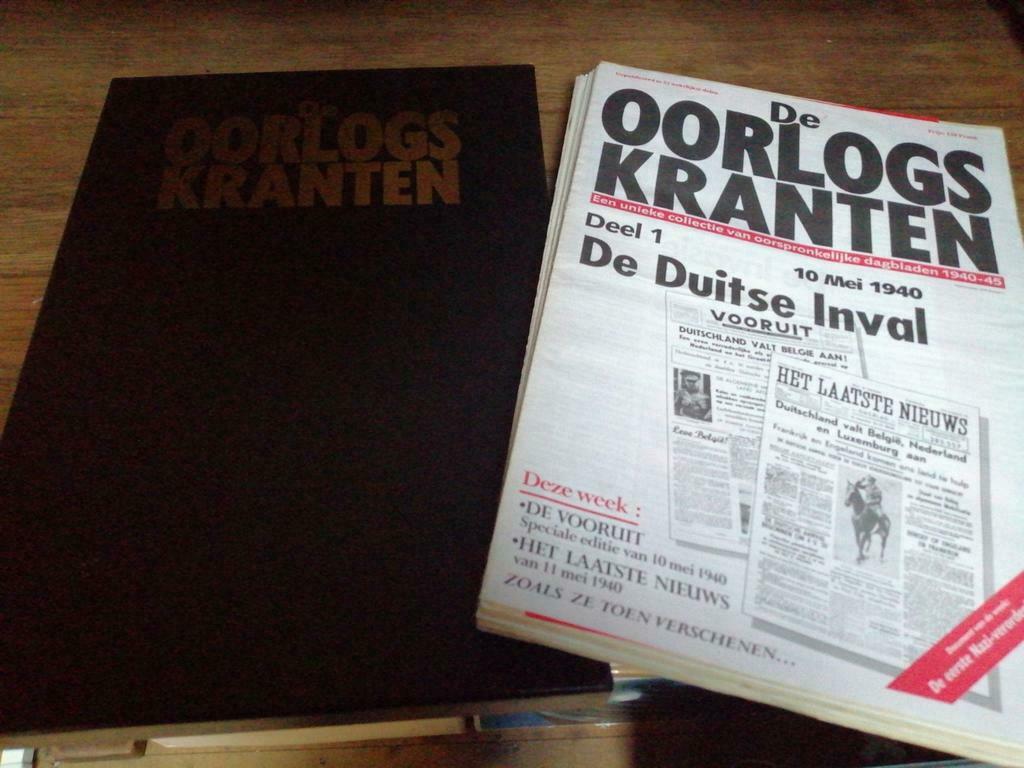 De oorlogskranten, Verzamelen, Ophalen of Verzenden