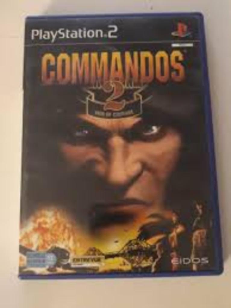 Commandos 2 Men of courage (PS2)., Enlèvement ou Envoi, 1 joueur, À partir de 12 ans, Comme neuf