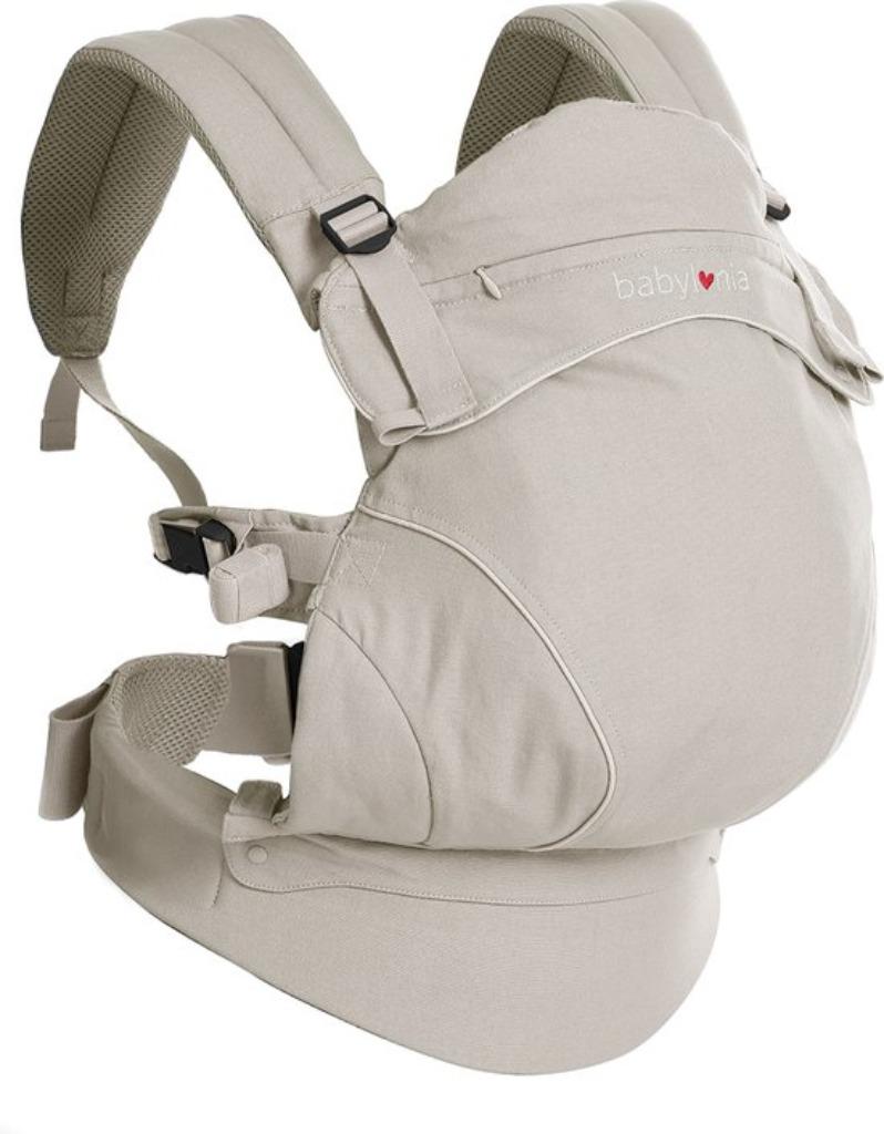 Babylonia Flexia Sepia Draagzak, Kinderen en Baby's, Babydragers en Draagdoeken, Gebruikt, Buik, Draagzak, Ophalen