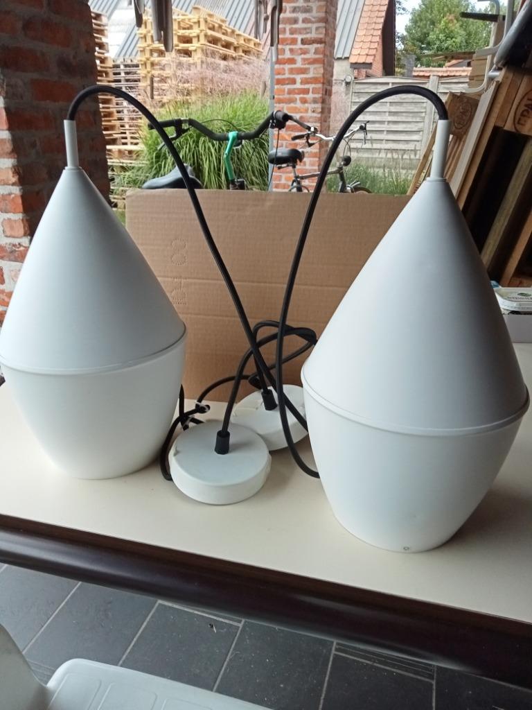 Lampen, lusters, Huis en Inrichting, Lampen | Hanglampen, Ophalen, Zo goed als nieuw, Metaal