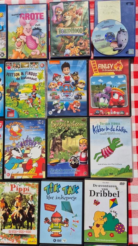 DVD'S voor kinderen  uren kijkplezier oa Disney Bumba  Muis, Ophalen of Verzenden