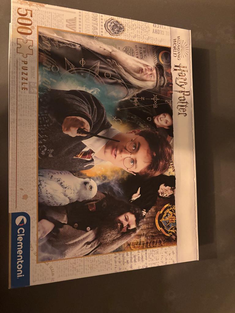 Puzzel Harry Potter 500 stuks, Kinderen en Baby's, Speelgoed | Kinderpuzzels, Ophalen of Verzenden, Meer dan 50 stukjes, Zo goed als nieuw