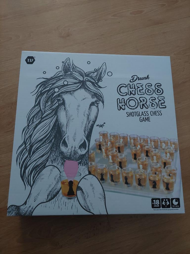 Jeu de société Drunk Chess Horse, 1 ou 2 joueurs, Enlèvement ou Envoi, Comme neuf