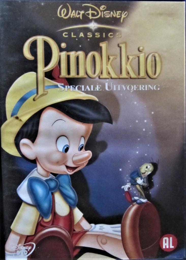 DVD DISNEY- PINOKKIO, Cd's en Dvd's, Europees, Tekenfilm, Alle leeftijden, Ophalen of Verzenden