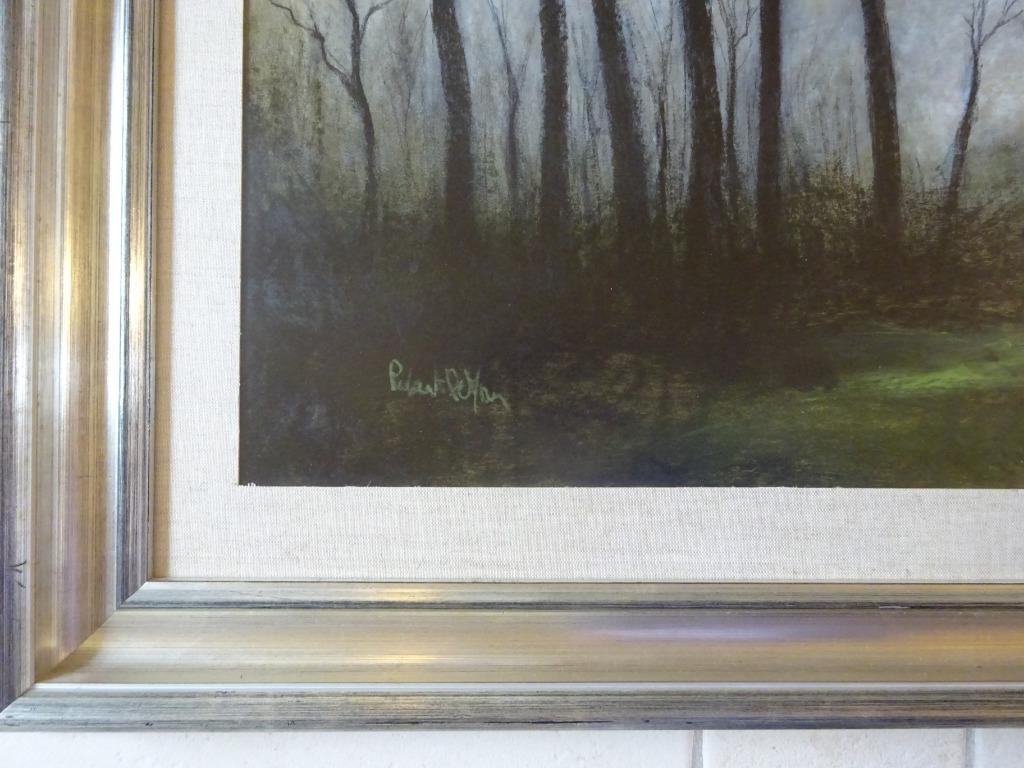 Robert De Man, Pastel, 50 x 70, In de natuur, Antiek en Kunst, Ophalen