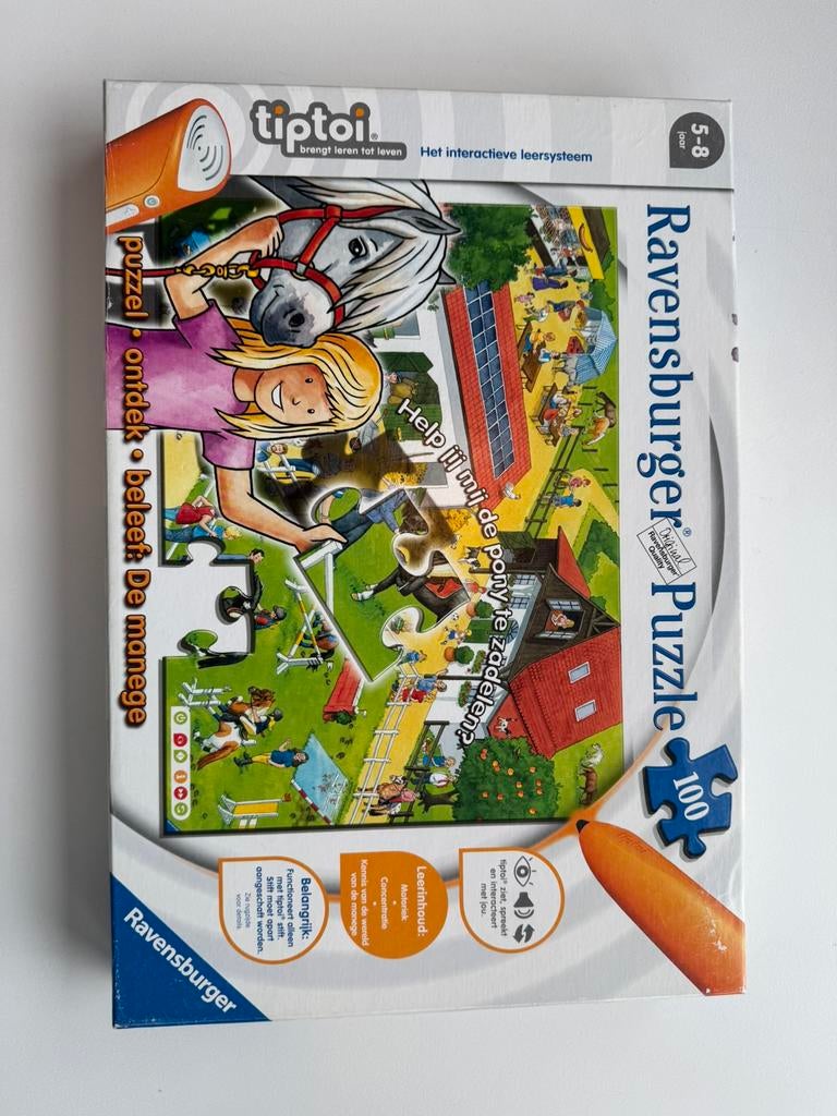 Tiptoi puzzel manège, Ophalen of Verzenden, Zo goed als nieuw