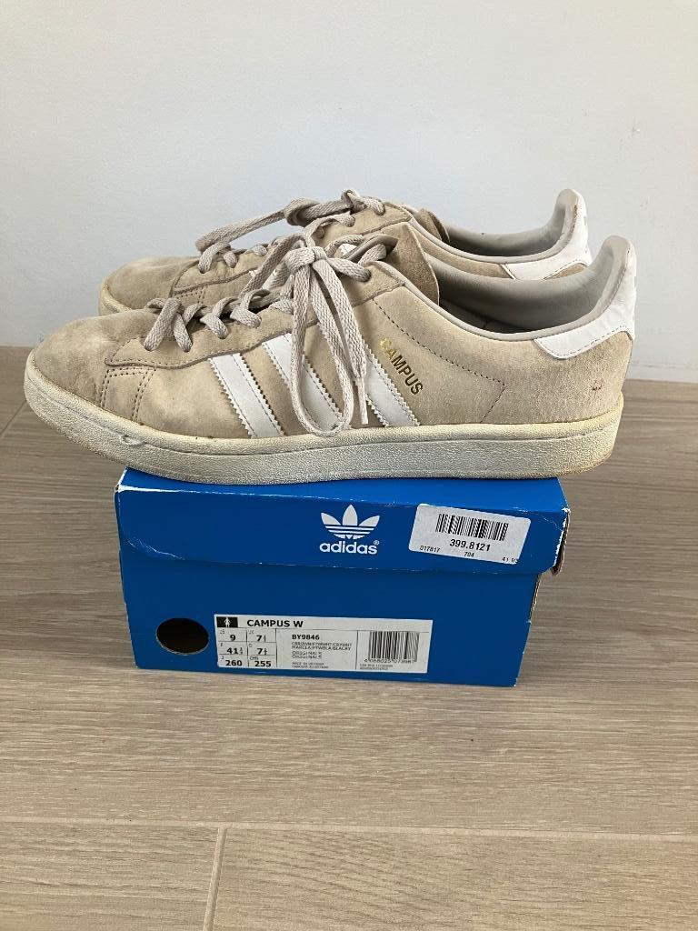 Adidas Campus, maat 41 1/3, Enlèvement ou Envoi, Adidas, Beige, Sneakers et Baskets