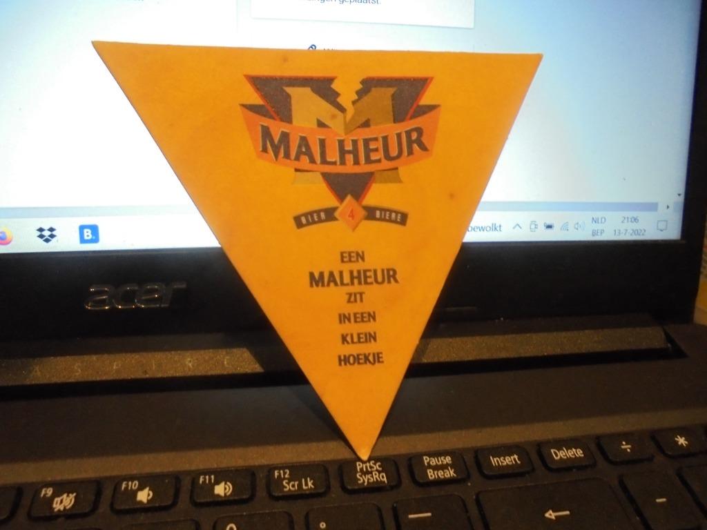 Malheur, Ophalen of Verzenden, Gebruikt, Viltje(s), Overige merken