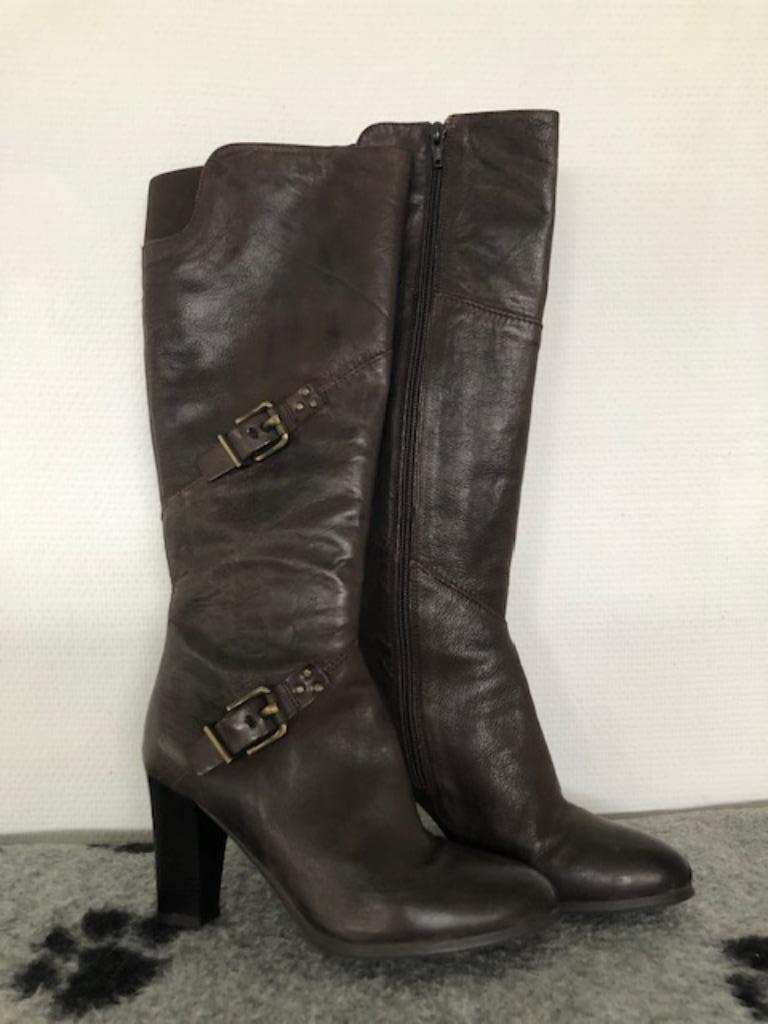 Bottes pour femmes, marron, taille 39, Enlèvement ou Envoi, Comme neuf, Brun, Bottes hautes