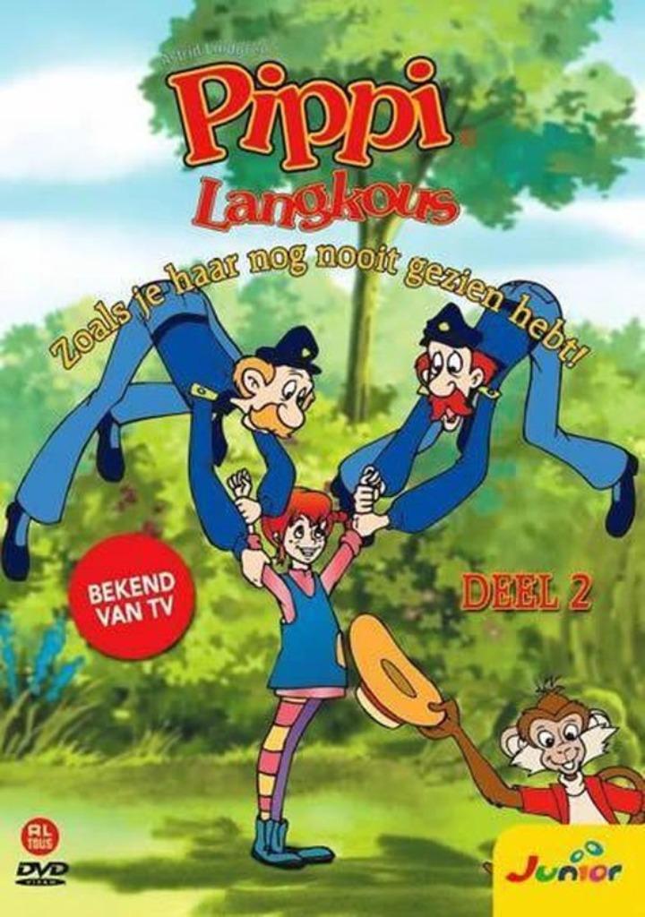 Pipi langkous dvd, Alle leeftijden, Ophalen of Verzenden, Avontuur, Tv fictie