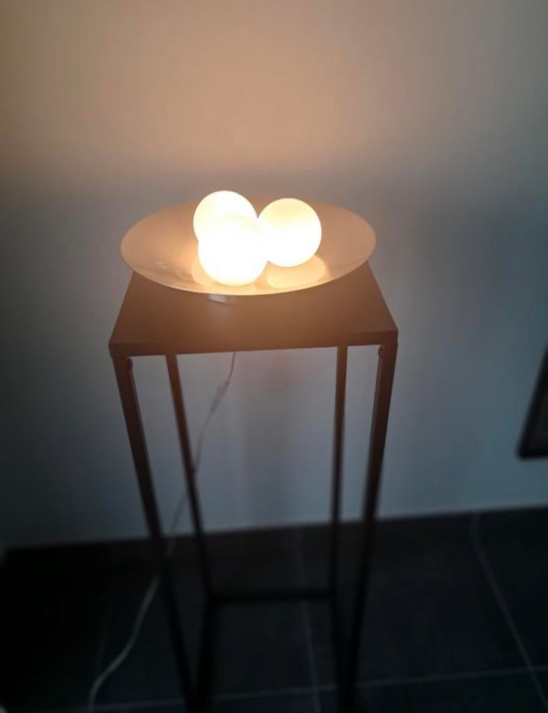 Lampe Massive, Moins de 50 cm, Enlèvement ou Envoi, Comme neuf, Métal