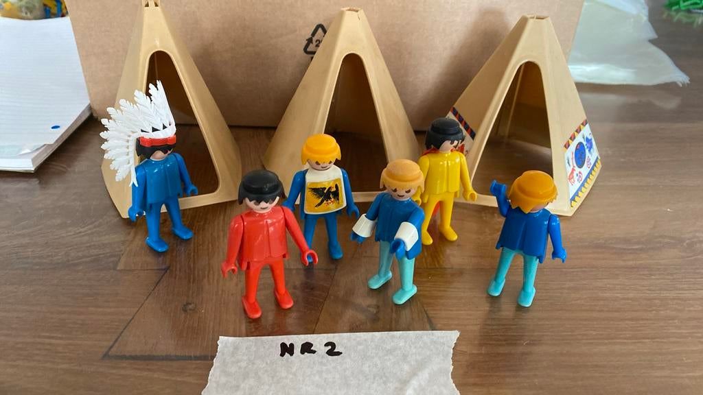 Vintage playmobil. Opruimen van zolder. Info mijzelf zak 2, Ophalen, Gebruikt