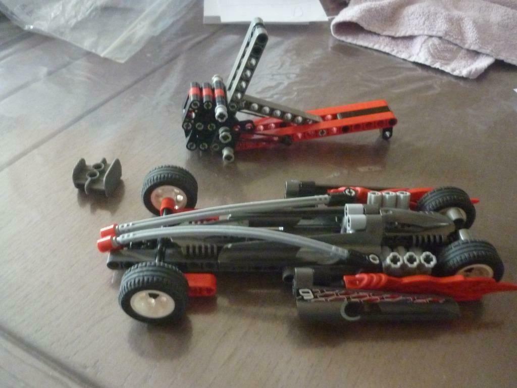 lego  8470 slammer g force, Ophalen of Verzenden, Gebruikt, Complete set, Lego