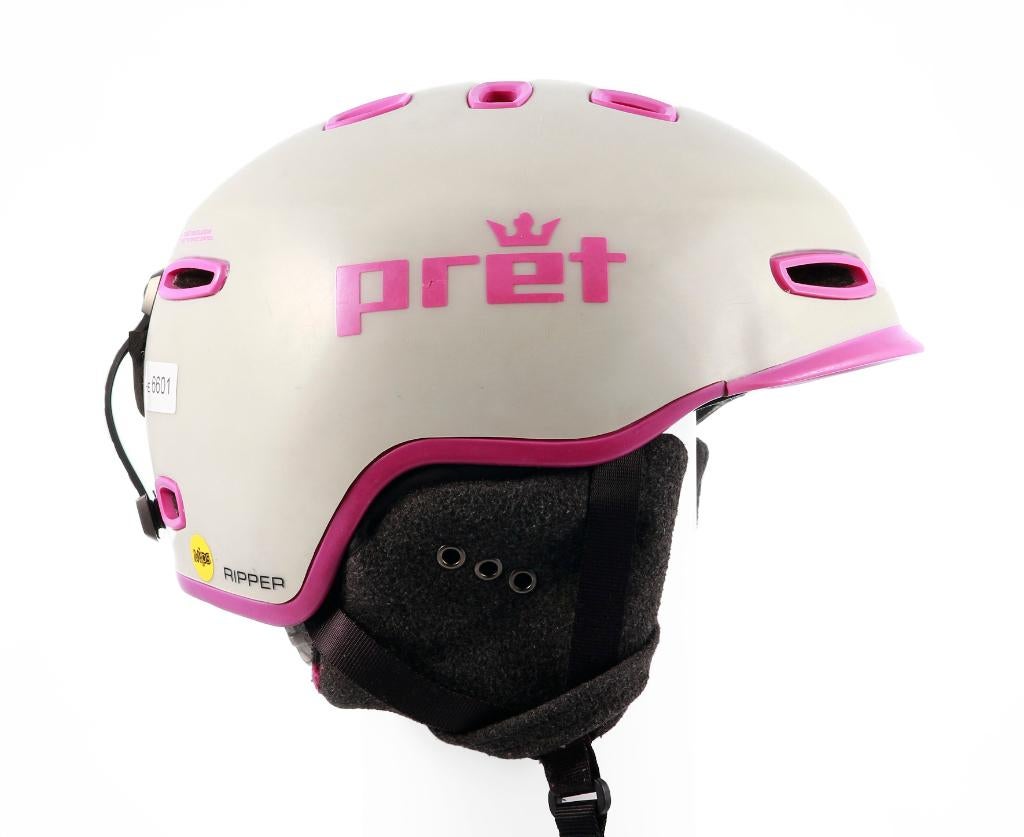 51 52 53 54 55 cm ski snowboard helm PRET RIPPER X, Sport en Fitness, Skiën en Langlaufen, Gebruikt, Ski, Carve, Ophalen of Verzenden