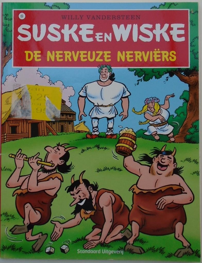 SUSKE EN WISKE DE NERVEUZE NERVIERS 9789002106842, Ophalen of Verzenden, Zo goed als nieuw